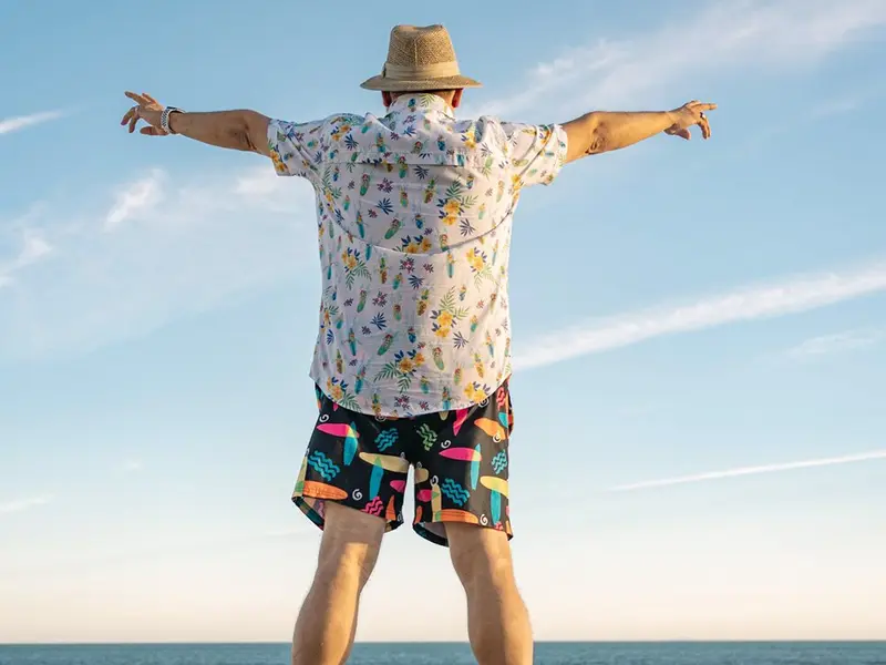 Custom Hawaiian shirt design example
